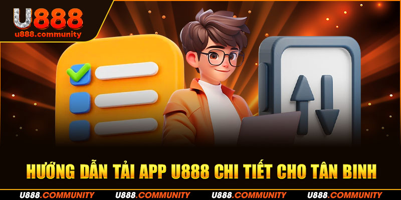 Hướng dẫn tải app U888 chi tiết cho tân binh