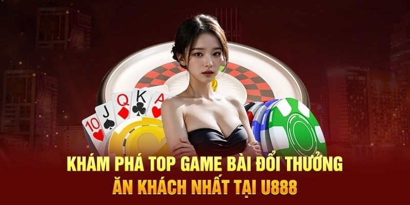 Top những game bài ăn khách nhất tại U888