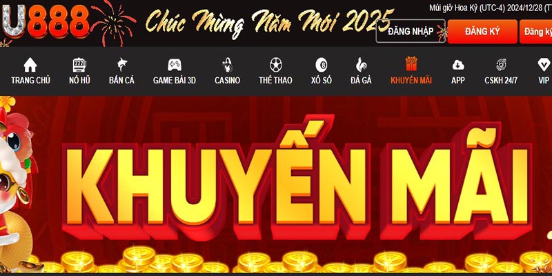 Tổng quan cơ bản hình thức khuyến mãi U888